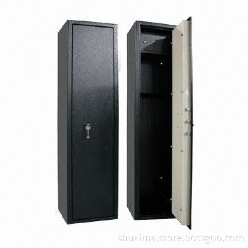 Gun Safes with Adjustable Foam/Aluminum Rack, Ammo Box/5-way Locking, Measures 1,500 x 350 x 350mm